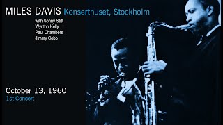 Miles Davis October 13 1960 Konserthuset Stockholm 1st concert [upl. by Garling]