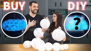 BUY vs DIY  3000 Cloud Lamp w speaker amp responsive lights [upl. by Pattani]