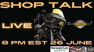 Shop talk LIVE with DrHarley [upl. by Ynneg]