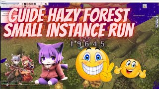 Ragnarok Online Hazy Forest Guide Run [upl. by Ycam]