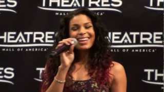 Jordin Sparks singing quotLove Willquot from quotSparklequot  the Mall of America [upl. by Rego]