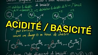 I4 ACIDITÉ et BASICITÉ relative [upl. by Neelrac]