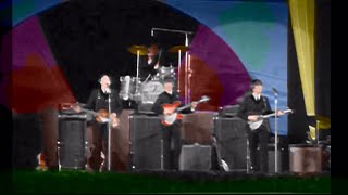 A Hard Day’s Night  Live at the Hollywood Bowl  IN COLOR [upl. by Liuqa]