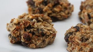 No Sugar Added Oatmeal Raisin Cookies [upl. by Lurlene]