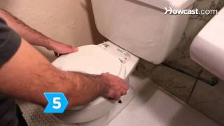 How to Replace a Toilet Seat [upl. by Arie630]