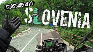 S2E3 The tragedy of Longaronecrossing into Slovenia  Italy and Slovenia on motorcycle 🇮🇹🇸🇮 [upl. by Atterrol]