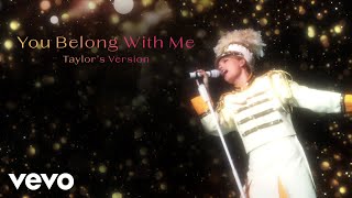 Taylor Swift  You Belong With Me Taylors Version Lyric Video [upl. by Ydoow]