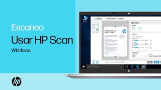 Cómo escanear desde una impresora HP en Windows con HP Scan  HP Computers  HP Support [upl. by Hobard]