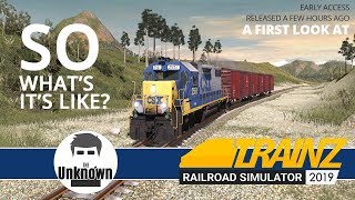 Trainz Railroad Simulator 2019  Thomas The Tank Engine Review [upl. by Eatnuhs]