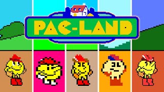 PacLand  Versions Comparison  Arcade NES C64 CPC Amiga Atari ST TurboGrafx16 MSX and more [upl. by Adnalahs]