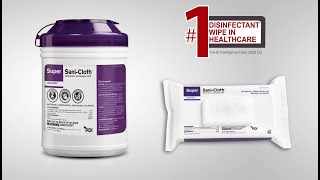 Super SaniCloth® Disinfecting Wipes InService Training Video [upl. by Nywloc]