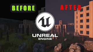 Post processing in Mobile in Unreal Engine 5 [upl. by Haidedej927]