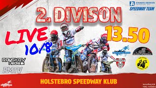 2 Division 500cc LIVE Holstebro VS Esbjerg  Holsted  Outrup 10082024 [upl. by Airamas]