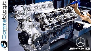 Mercedes AMG V8 ENGINE PRODUCTION EXPOSED 🇩🇪 Car Factory [upl. by Ena]