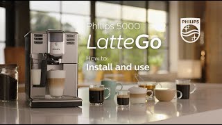 Philips LatteGO  How to instal and use [upl. by Leirbag]