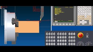 SSCNC T3 SWANSOFT FANUC TORNA PARÇASI İŞLEME [upl. by Trebron]