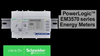 Discover PowerLogic™ EM3570 Energy Meters  Schneider Electric [upl. by Walsh]