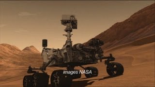 Le robot Curiosity arrive sur Mars [upl. by Aicenev926]