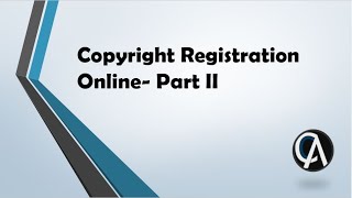 How to apply for Copyright Registration Online in India Part 2 [upl. by Urbannal]