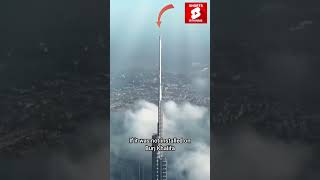 Two mistakes made while building Burj Khalifasupport uniquefactssubscribeviralshorts [upl. by Initsed8]