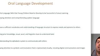 Language Arts Instruction in Early Childhood Classrooms the Language Domain [upl. by Jegar]