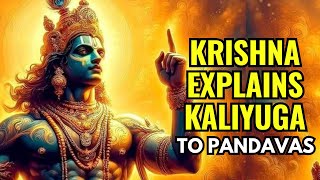 Krishna Explains Kaliyuga To Pandavas [upl. by Tiebout]