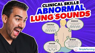 Lung Auscultation for Nursing Students Identify and Interpret Abnormal Breath Sounds [upl. by Enileve]