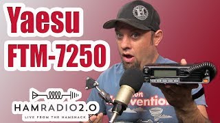 Yaesu FTM7250DR System Fusion Mobile Radio Review [upl. by Marrin113]