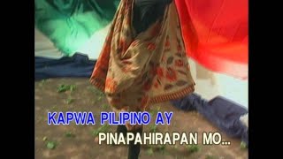 Ang Bayan Kong Sinilangan as popularized by Asin Video Karaoke [upl. by Nerat415]