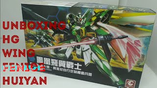 UNBOXING HG GUNDAM WING FENICE HUIYAN [upl. by Alla]