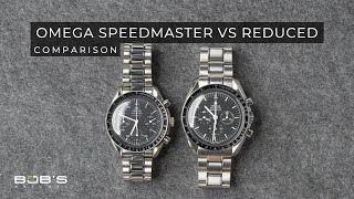 Omega Speedmaster Professional vs Reduced Comparison [upl. by Aitnyc817]