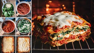 How To Make Vegetarian Lasagna [upl. by Balac]