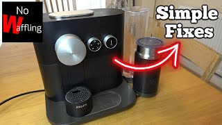 NESPRESSO HOW TO FIX No Coffee Flow Troubleshooting Maintenance [upl. by Anua]