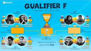 GM Nodirbek Abdusattorov UZB vs GM Eduardo Iturrizaga VEN  Banter Series  Qualifier F  Day 1 [upl. by Itida]