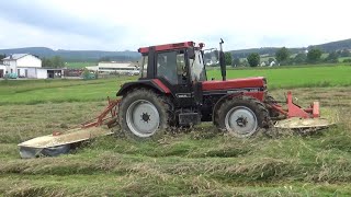 Case IH mowing grass [upl. by Ambrosine]