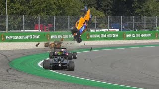 Alex Peroni CRASH  F3 Monza 2019 [upl. by Harty859]