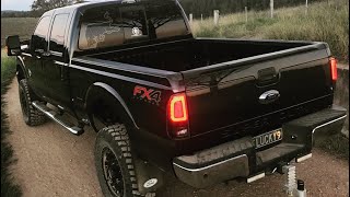 BDS RECOIL TRACTION BARS INSTALLATION OVERLAND Build 2014 F250 Superduty [upl. by Eahsal]