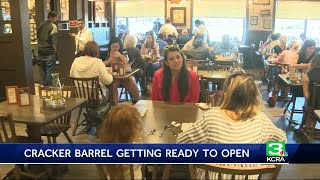 Sneak Peak Inside Sacramentos New Cracker Barrel [upl. by Yelyah]