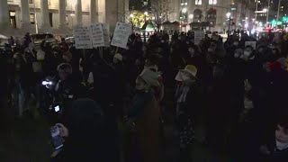 LIVE Protest following Kyle Rittenhouse verdict [upl. by Sayers]