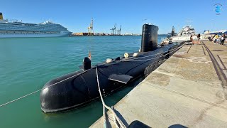 Visita submarino GALERNA S71 [upl. by Attenej170]