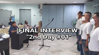 PNP RECRUITMENT FINAL INTERVIEW [upl. by Ivanah]