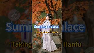 Why people in Beijing go to the Summer Palace for photo shoots nowchineseculture beijing [upl. by Rentschler]