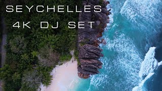 Seychelles from Above Top Beaches amp Nature in 4K  The Best Deep House Music [upl. by Htebasil]