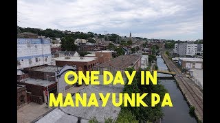 MANAYUNK PA 1Day Philly Suburb Fun [upl. by Arreic]