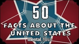 50 United States Facts Covering Each US State  mentalfloss on YouTube Ep17 [upl. by Devi]