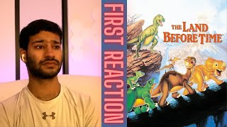 Watching The Land Before Time 1988 FOR THE FIRST TIME  Movie Reaction [upl. by Tristis419]