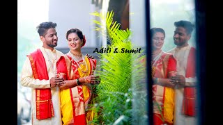 Aditi amp Sumit wedding story [upl. by Zeuqirdor]