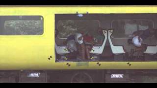 MIRA railway coach crash test at Long Marston [upl. by Adnawahs389]