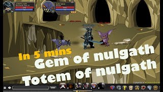 AQWORLDS Fast totem of nulgath and gem of nulgath 5 mins [upl. by Peppel]