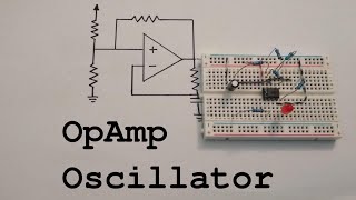 How to Make a Square Wave Oscillator from an OpAmp [upl. by Garzon126]